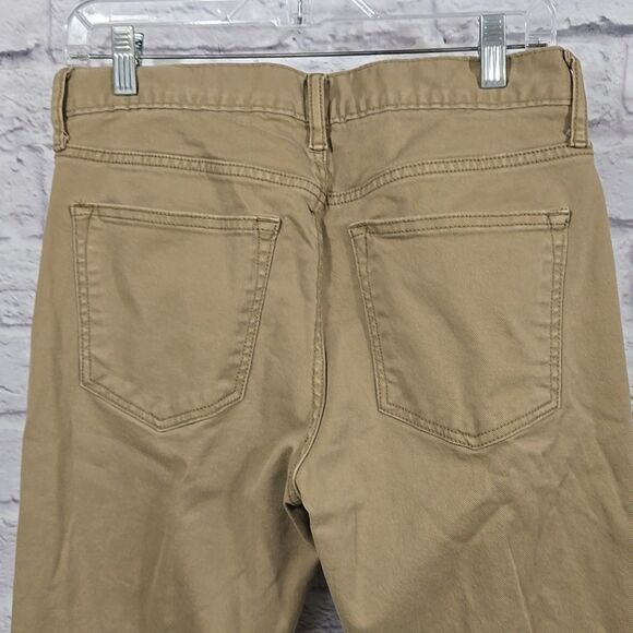 Old Navy 29x30 Men's Teens Slim Twill Five-Pocket Pants Toast of the Town Khaki - Picture 4 of 5